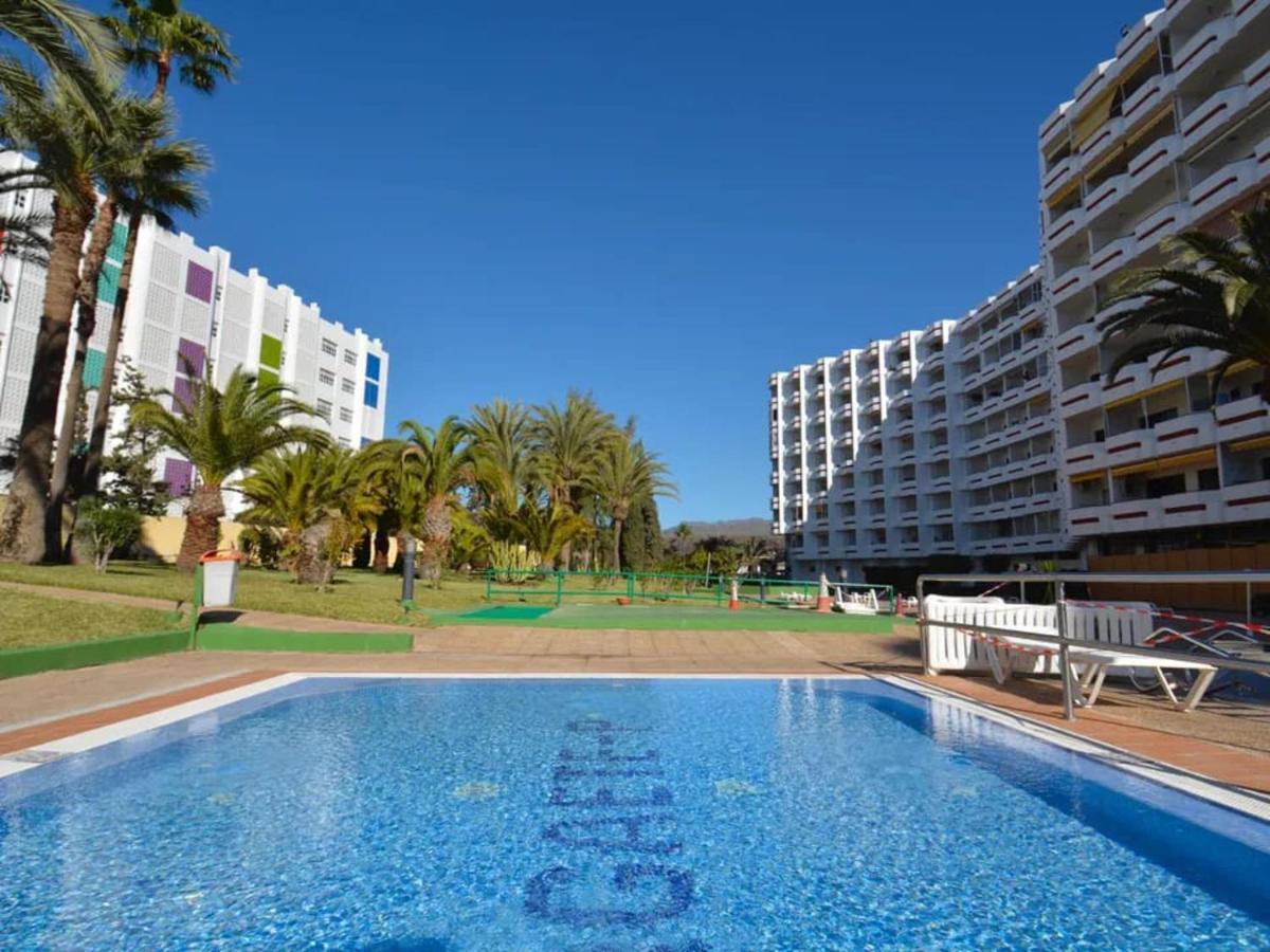 Penthouse In Playa Del Ingles With Lovely View Apartment Exterior foto